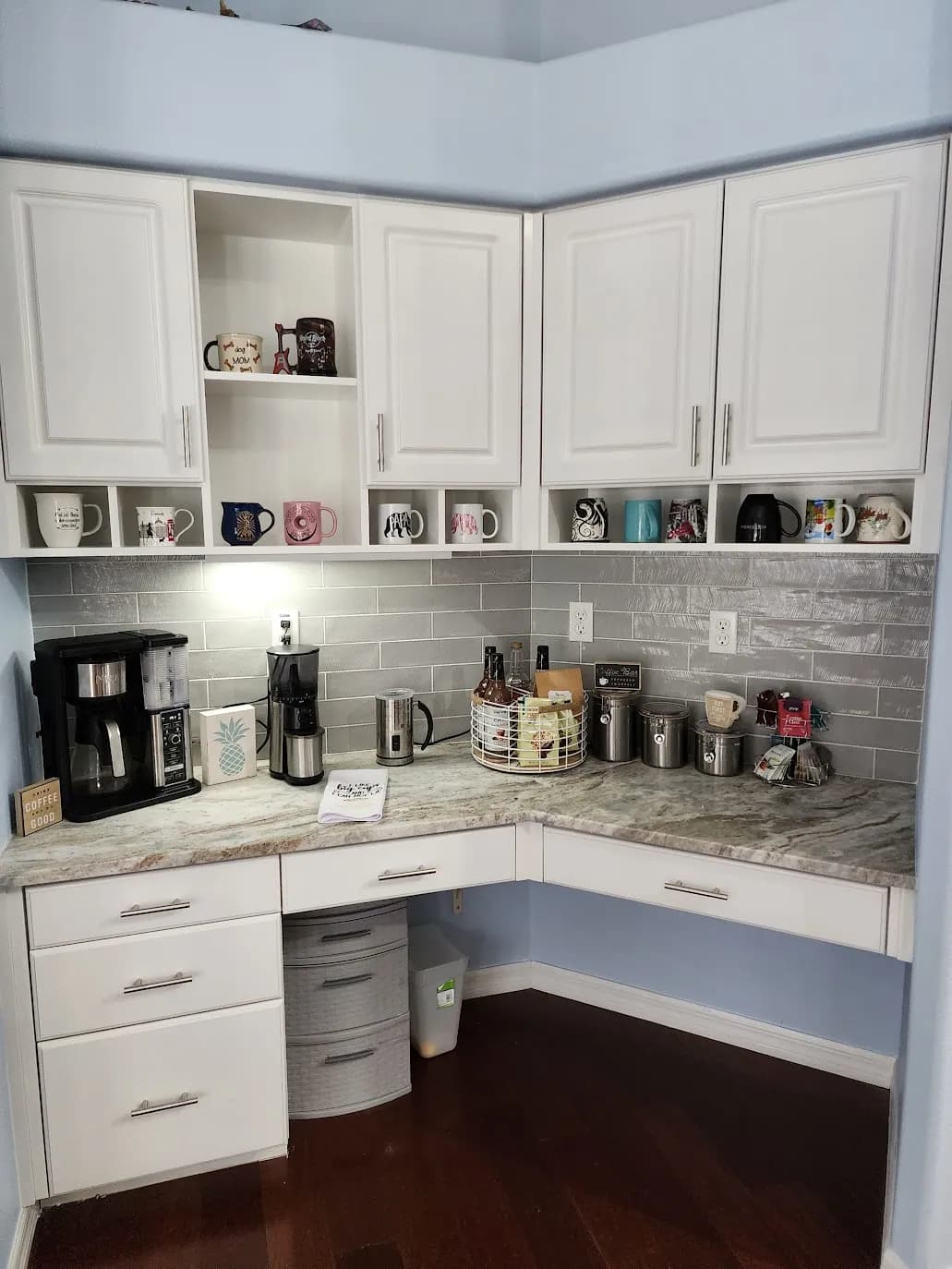 Coastal Tile, Tampa, FL · kitchen with coffee bar