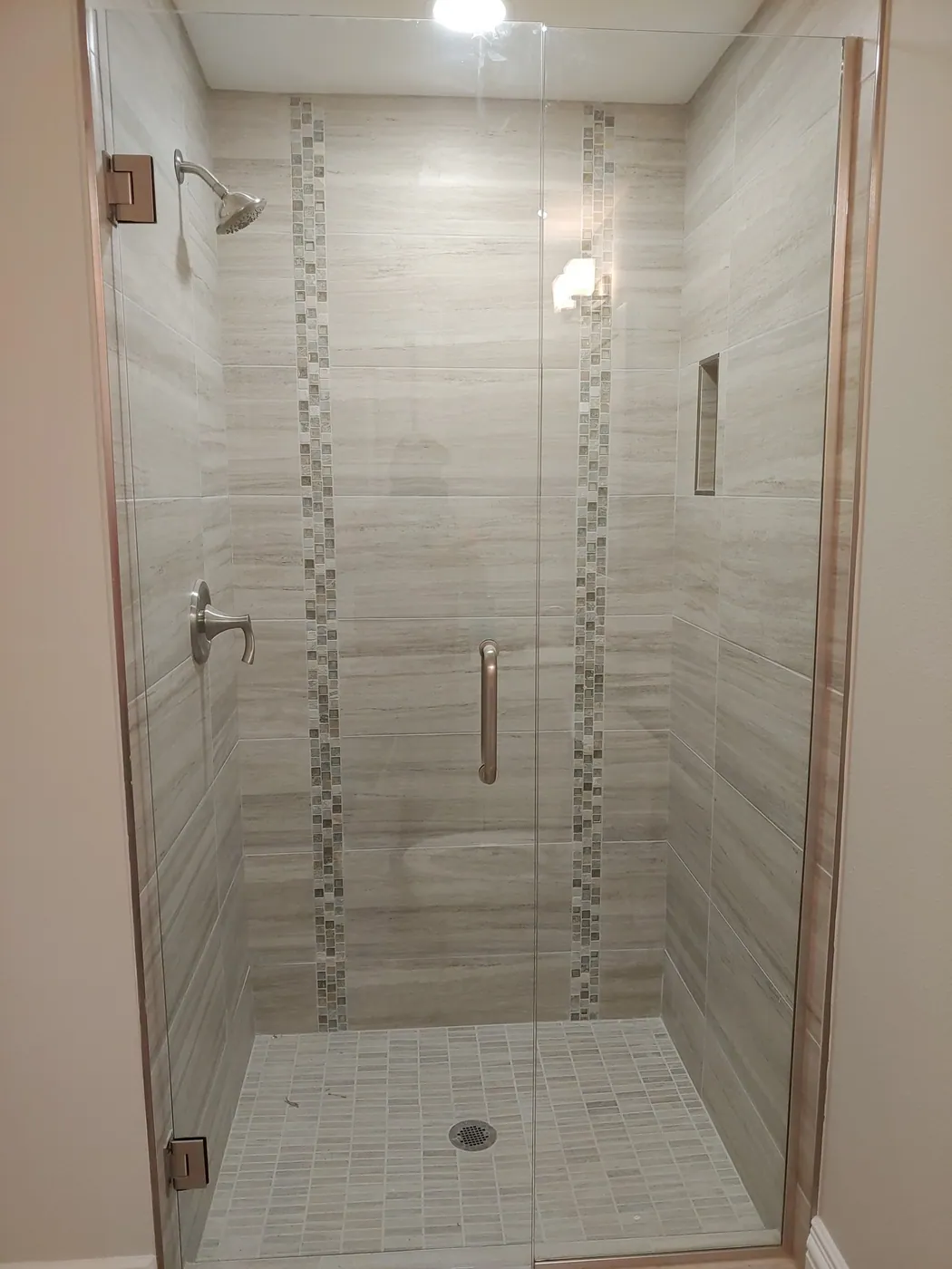 Coastal Tile, Tampa, FL · shower remodel