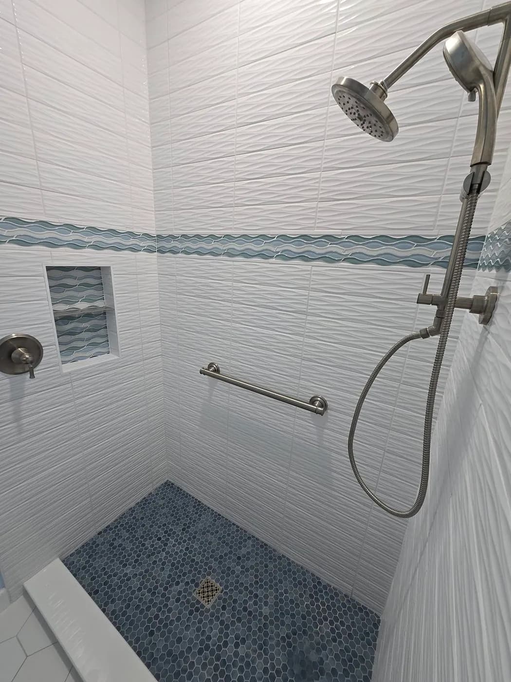 Coastal Tile, Land O'Lakes, FL · shower remodel