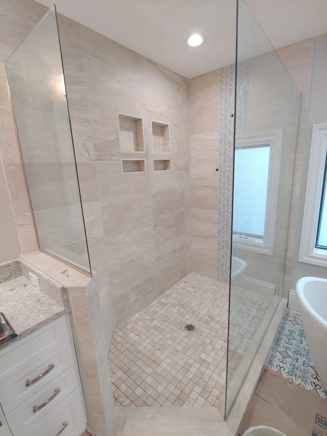 Coastal Tile, Clearwater, FL · master bath